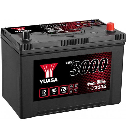 Batterie Japonaise YUASA 95Ah 720A (YBX3335)